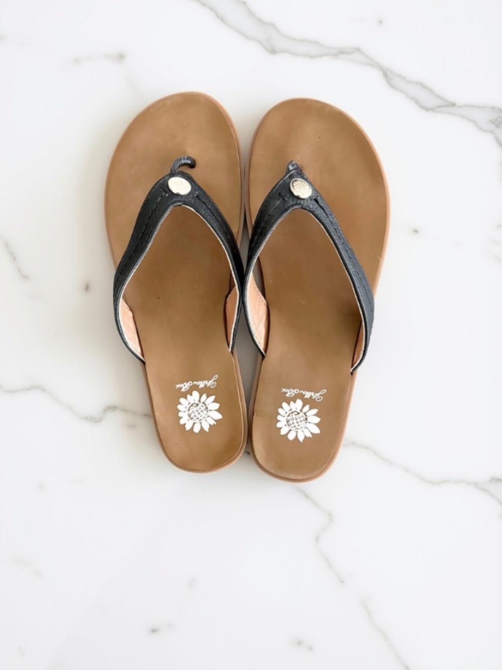 Yellow Box Flip Flops - Picture 5 of 10
